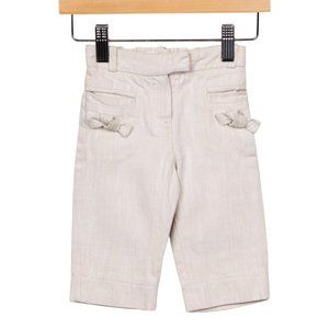 Chloe Girls' Tie-Accented Pants 6m